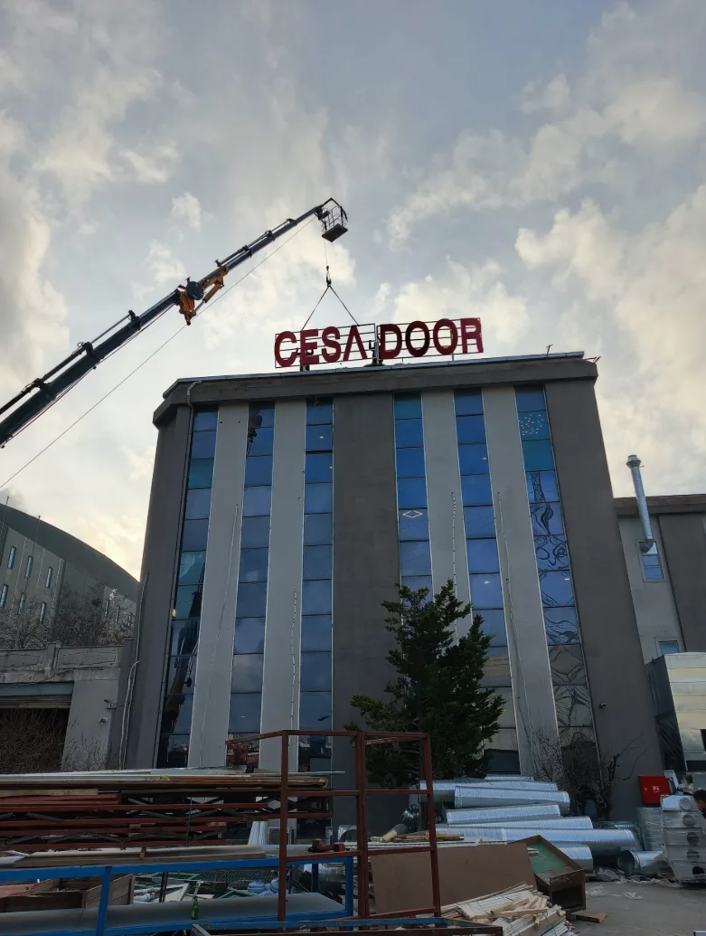 MD Reklam üretim detayı